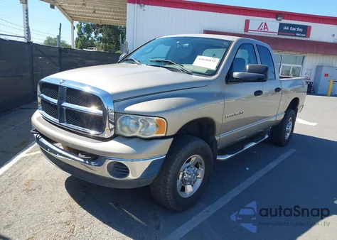2003 Dodge Ram 2500 Slt/Laramie/St from USA, damaged, VIN 3D3KU28D03G838746